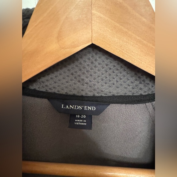 Land’s End black fleece lined women’s jacket XL - Picture 9 of 11